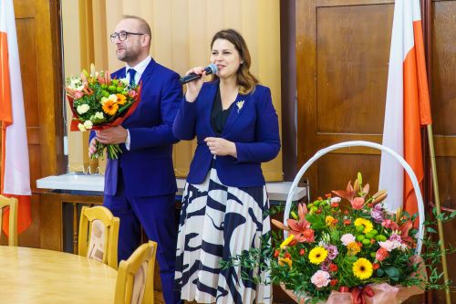 Pierwsze spotkanie Burmistrz Ewy Ostrowskiej z pracownikami 8.05.2024